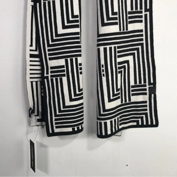 Karl Lagerfeld Art Deco Scarf, Size 72